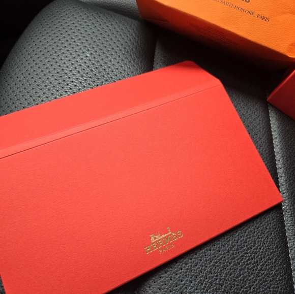 Hermes Gift Certificate Holder Envelope - Picture 4 of 7